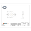 Zoro Select Split Lock Washer, For Screw Size M6 Stainless Steel, Plain Finish, 50 PK M51450.060.0001