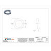 Zoro Select Split Lock Washer, For Screw Size 5/16 in Stainless Steel, Plain Finish, 50 PK U51390.031.0001