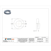 Zoro Select Split Lock Washer, For Screw Size 1/2 in Steel, Zinc Plated Finish, 25 PK U37183.050.0001