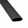 3M Shrink Tubing, 1.5in ID, Black, 6in, PK3 EPS300-1 1/2-6"-BLACK-10-3 PC PKS