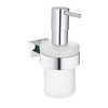 Grohe Essentials Cube Soap Dispenser W/Holder 40756001