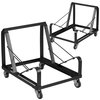 Flash Furniture HERCULES Series Black Steel Sled Base Stack Chair Dolly 2-XU-MC168-DOLLY-GG