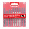 Craftsman T-Shank Jig Saw Blade Kit, 13 pieces CMAJ1SET13