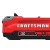 Craftsman Lithium Ion Battery 20V 2.0Ah, PK2 CMCB202-2