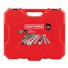 Craftsman 1/2" Drive Socket Wrench Set, Metric, SAE, 33 pcs CMMT12022