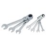 Craftsman Flexible Head Combination Wrench Set, Polished Chrome CMMT87009