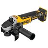 Dewalt 20V MAX* XR(R) 4.5 IN. SLIDE SWITCH SMALL ANGLE GRINDER WITH KICKBACK BRAKE (TOOL ONLY) DCG405B