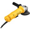 Dewalt Small Angle Grinder, 4.5 in (115 mm), Paddle Switch, 11 Amps, 120V, Corded, One-Touch Guard DWE402