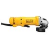 Dewalt Small Angle Grinder, 4.5 in (115 mm), Paddle Switch, 11 Amps, 120V, Corded, One-Touch Guard DWE402
