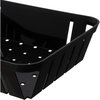 Carlisle Foodservice Munchie Baskets, 10.5"x8"x2.25", Blk, PK12 4403103