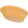 Carlisle Foodservice Oval Basket, 1.1 qt., Straw, PK12 650467