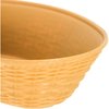 Carlisle Foodservice Oval Basket, 1.1 qt., Straw, PK12 650467