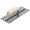 Marshalltown Premier Notched Trowel, Wood Handle, 1/4" x 1/4" 779S