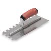 Marshalltown Premier Notched Trowel, Sq Hndl, 1/2" x 1/2" x1/2" 775SD