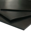 Rubber-Cal Neoprene Sheet - Adhesive-Backed - 0.125" Thick x 12" Width x 24" Length - 50A Durometer - Black 30-S50-125