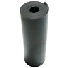 Rubber-Cal Neoprene Sheet - 50A - Smooth Finish - Adhesive Backing - 0.125" T x 12" W x 12" L - Black 30-P50-125