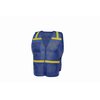 Gss Safety Non Ansi Enhanced Safety Vest, Blue 3123