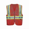 Gss Safety Enchanced Visibility Multi-Color Vest 3134-LG/XL