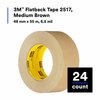 3M Flatback Tape, Brown, 24mm x 55m, PK24 2517