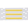 Brady 2" x 3/16" Yellow Wire Marking Sleeves, 3FR-094-2-YL 3FR-094-2-YL