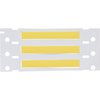 Brady 2" x 15/64" Yellow Wire Marking Sleeves, 3FR-125-2-YL-S 3FR-125-2-YL-S