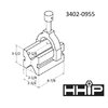 Hhip 3.54 X 2.76 X 4.92" V-Block & Clamp Set 3402-0955