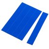 Mastervision Magnetic Tape Strips, 7/8"x6", Blue, PK25 FM2501