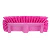 Sparta 6 in W Multi-Level Floor Scrub Brush, Pink, Polypropylene 40422EC26