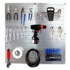 Wall Control Industrial Pegboard Starter Kit, Pegboard with Hooks 35-IWGL-210 GVB