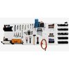 Wall Control Expanded Industrial Pegboard Kit, White/Black 35-IWRK-800-WB