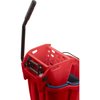 Carlisle Foodservice Mop Bucket Combo, 35qt, Side Press Wring 9690405