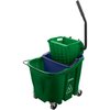 Carlisle Foodservice Mop Bucket Combo, 35qt, Side Press Wring 9690409