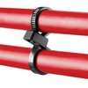 Panduit Double Loop Tie, 11.8", 50lbTS, Black, PK100 PLB3S-C0