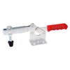 Hhip Horizontal Long Solid  Bar Flanged Base Toggle Clamp 880 lbs Capacity 3900-0372