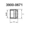 Hhip M10 X .75 ER-8 Mini Collet Chuck Nut 3900-0671