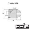 Hhip 12" 6 Jaw Plain Back Zero-Set Lathe Chuck 3900-4563