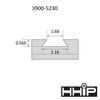 Hhip CXA 6 Piece Tool Post Set - Piston Type 251-300 (3900-5230) 3900-5230