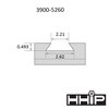 Hhip CA 6 Piece Tool Post Set - Piston Type 251-400 (3900-5260) 3900-5260