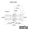 Hhip 3.35 X .91" 60 Degree BT50 Coolant Thru Retention Knob 3900-5398
