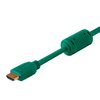 Monoprice HDMI Cable, Std Speed, Green, 3ft, 28AWG 3950