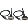 Tripp Lite Coax Cable, Audio, VGA, Low Profile, RGB, 6ft P504-006-SM