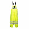 Zoro Select 2-Piece Rainsuit with Hood, Jacket/Bib Overall, Class 3, Type R, Hi-Vis Yellow/Green, Size L/XL 9665 L-XL