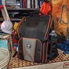 Klein Tools Backpack, Tool Backpack, Black/Gray/Orange, Ballistic Polyester, 21 Pockets 55655