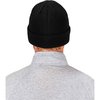N-Ferno By Ergodyne Knit Cap with Zipper, Over The Head, Black 6811Z