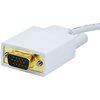 Monoprice CPU Cord, Displayport/VGA, 6ft, White 6019