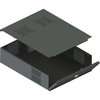 Video Mount Products Low Profile DVR/Storage Lockbox - Stand Alone or Rack Mount DVR-LB3