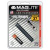 Maglite Black No Led Industrial Handheld Flashlight, AAA, 47 lm SJ3A016