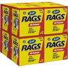 Kimberly-Clark Scott Rags In A Box, Industrial Wipes, White, Pop-Up Box, 200 Shop Towels/Box, 9" x 12" 75260
