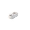 Steren Telephone Line Cord White, 15ft, 4C 304-015WH