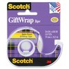 Scotch GiftWrap Tape 15, 3/4"x650", PK144 15